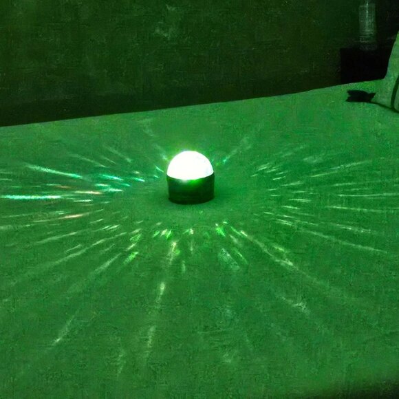 LED Disco Light Ball Multi Color Lights Up Show Battery Operated Party Light - Picture 10 of 11